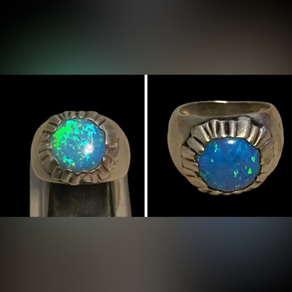 Jewelry - ❤️ Australian Opal Sterling Silver Ring
